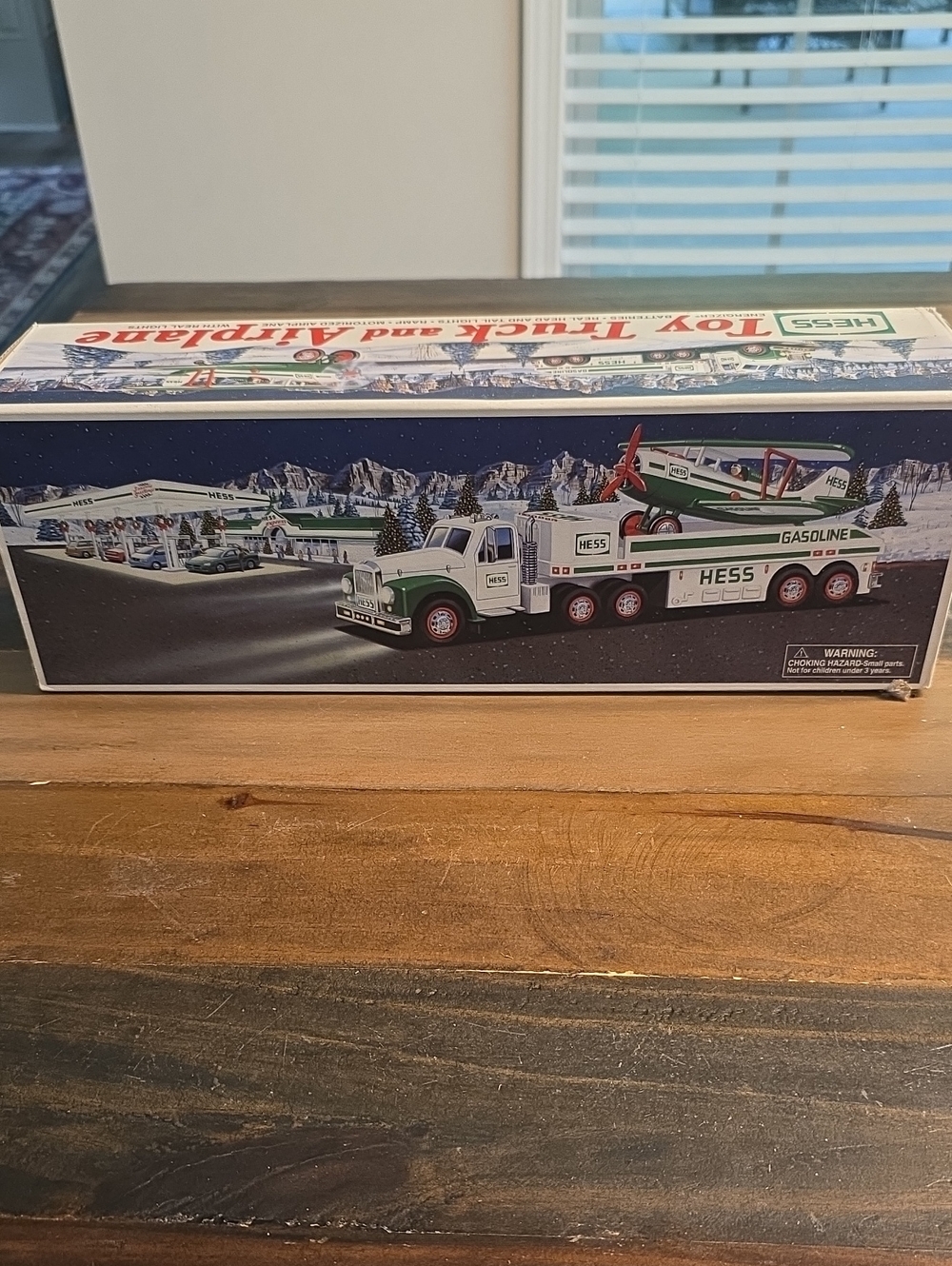 2002 Hess Toy Truck And Airplane Set